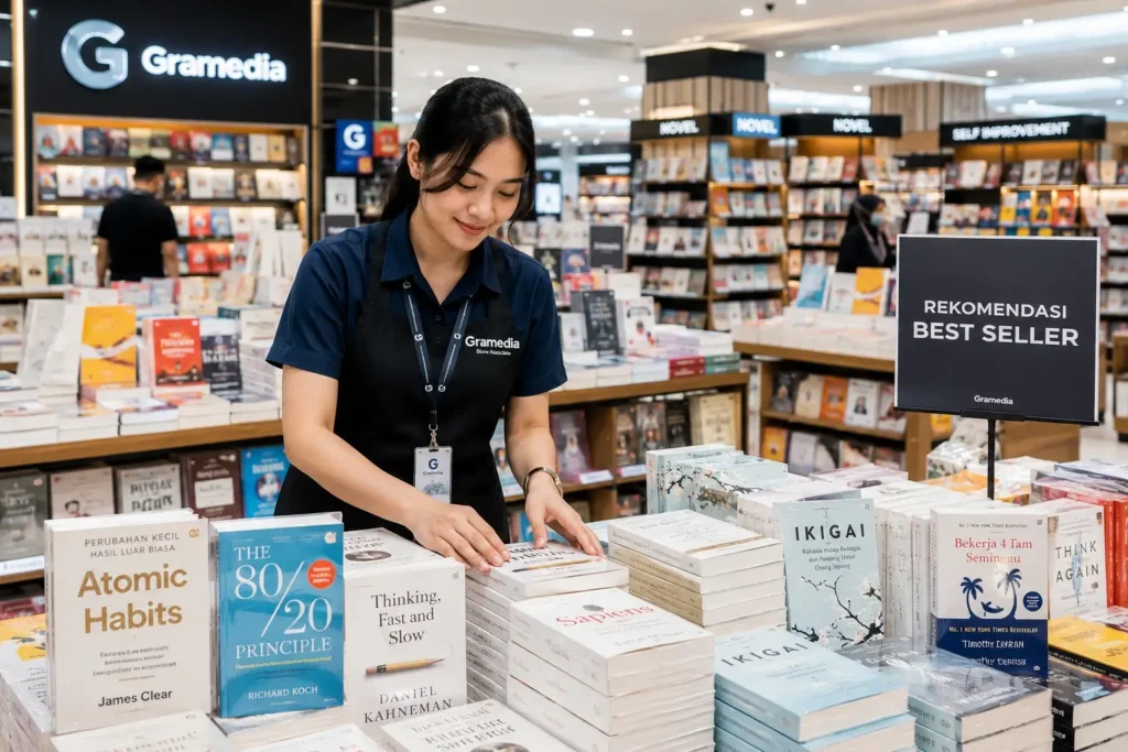 Gaji Karyawan Gramedia Store Associate, Warehouse hingga Supervisor
