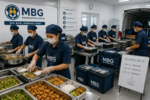 Gaji Karyawan MBG Bagian Persiapan, Cuci Piring, Packing hingga Pemorsian