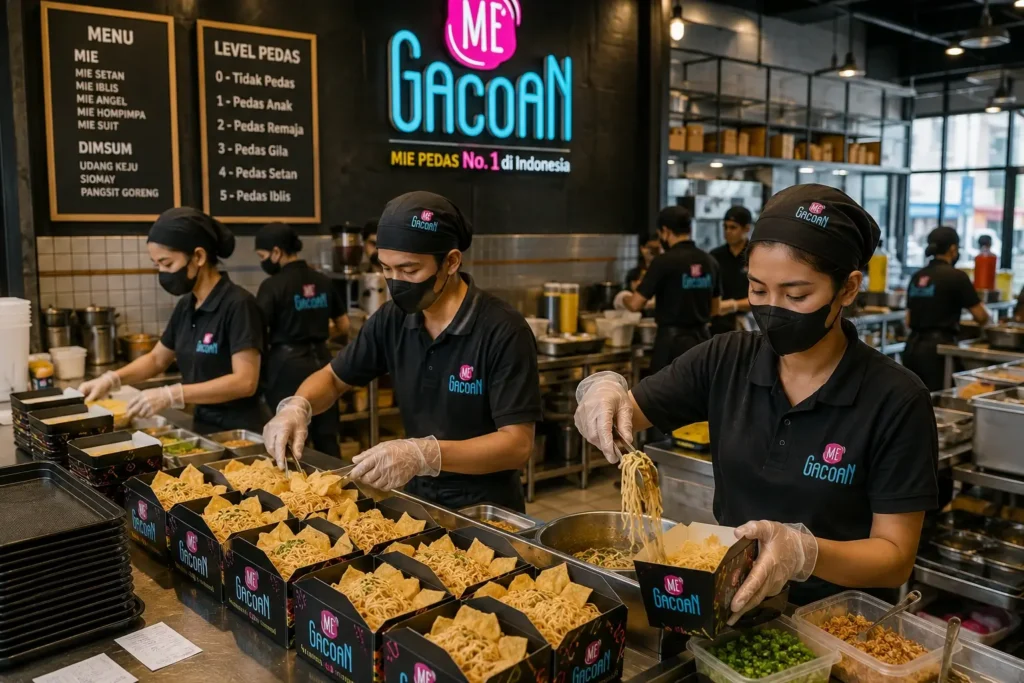 Gaji Karyawan Mie Gacoan Jakarta, Bekasi, Bandung hingga Surabaya
