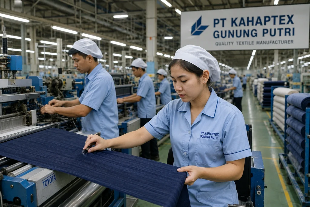 Gaji PT Kahaptex Gunung Putri dari Operator hingga Staff
