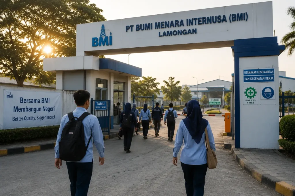 Gaji di PT Bumi Menara Internusa (BMI) Lamongan Terbaru 2026
