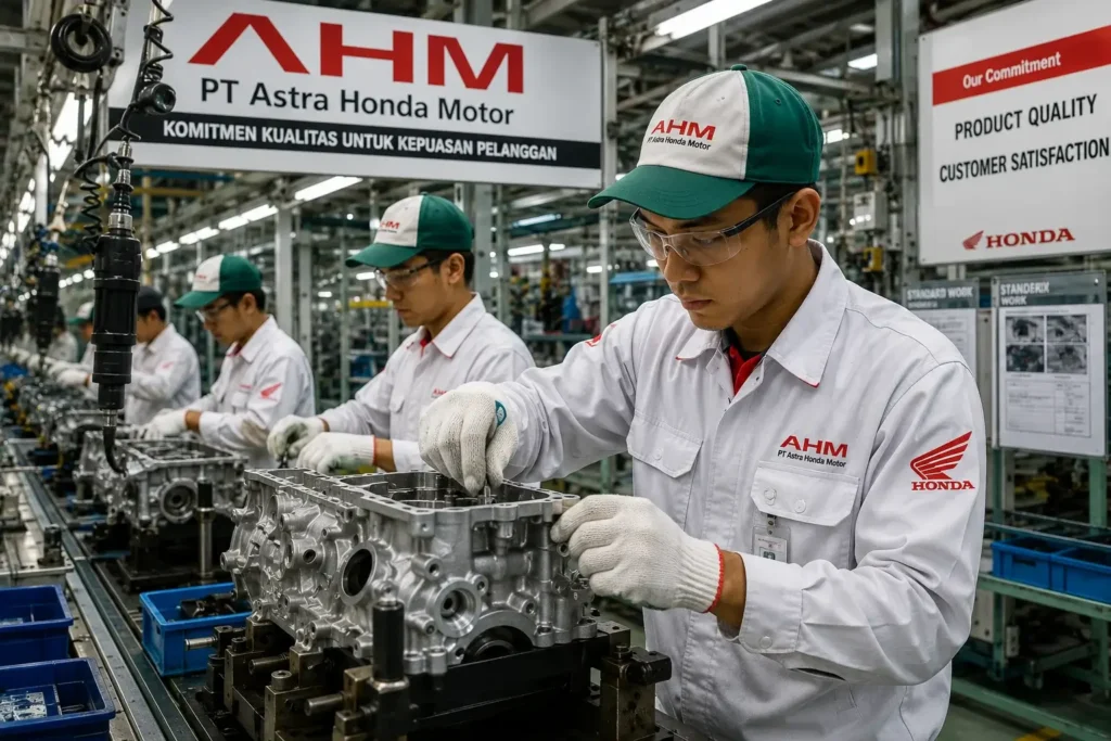 Gaji Karyawan AHM Lulusan SMK Operator Produksi hingga Staff