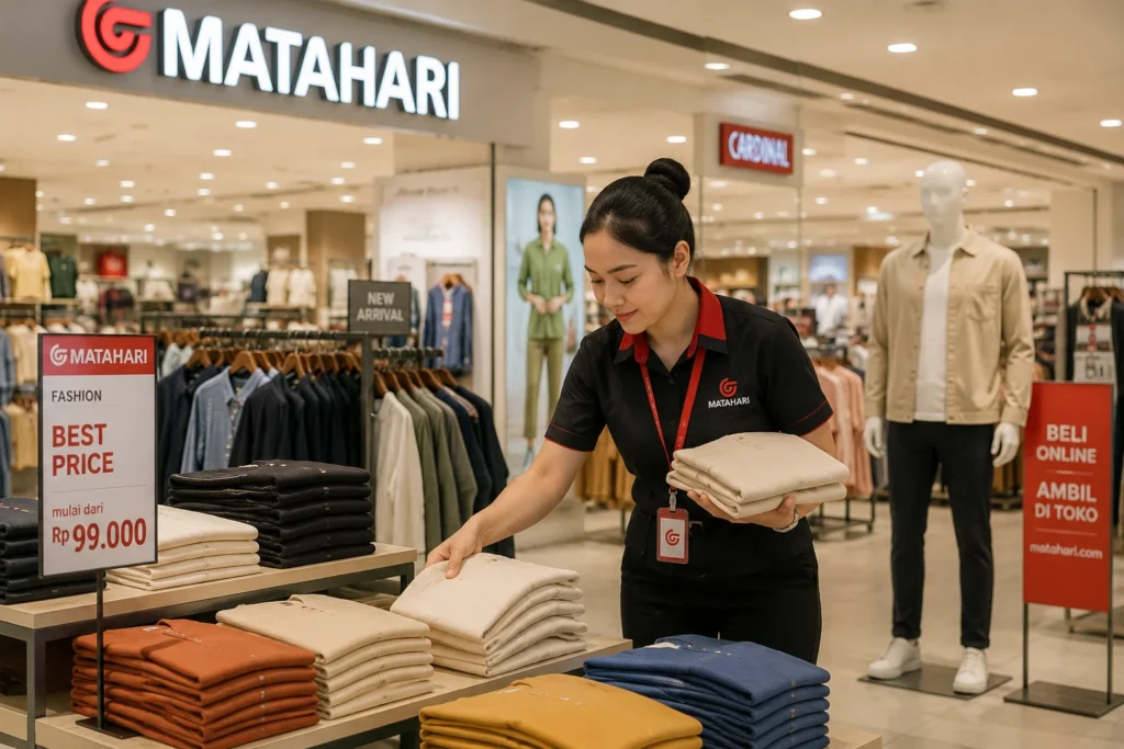Gaji Karyawan Matahari Kasir, SPG, Store Crew dan Manajer