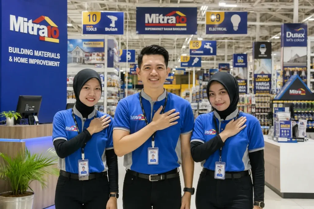 Gaji Karyawan Mitra10 Terbaru Beserta Fasilitas dan Bonus