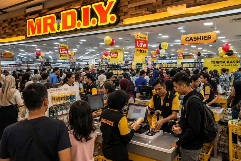 Gaji Karyawan Mr DIY dari Pramuniaga, Kasir dan Supervisor
