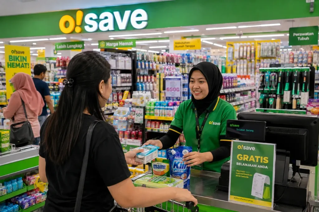 Gaji Karyawan O! Save Store Crew, Kasir hingga Supervisor