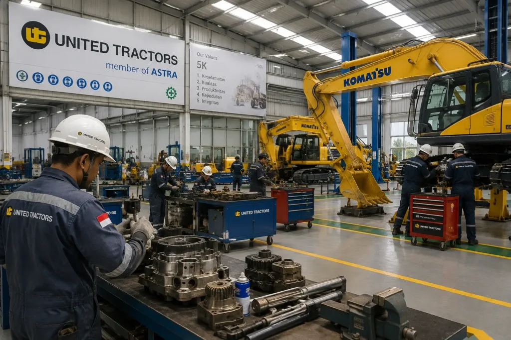 Gaji Karyawan PT United Tractors Mekanik hingga Supervisor